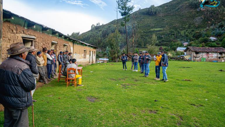 PROYECTO: Instalación del servicio de agua para riego en las comunidades de Chiscahuaylla y Chuyllullo.